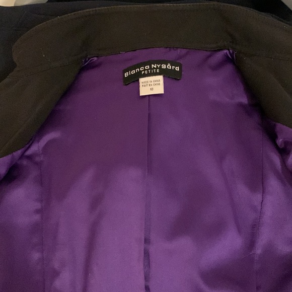 2 for $75 - Lovely black jacket in good used condition - Picture 9 of 9